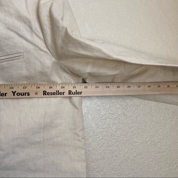 Rachael‎ Wang Oversized oatmeal blazer neutral size medium - Picture 6 of 13